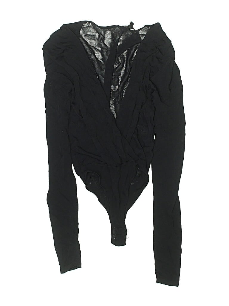 Pre-owned Dynamite Bodysuit In Black