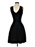 Sandro Solid Black Cocktail Dress Size XS (estimated) - photo 1