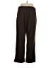 Unbranded 100% Polyester Brown Casual Pants Size 1X - photo 2