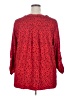 NY Collection Hearts Red 3/4 Sleeve Blouse Size 2X - photo 2