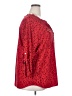NY Collection Hearts Red 3/4 Sleeve Blouse Size 2X - photo 4