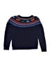 Tucker + Tate 100% Cotton Chevron-herringbone Blue Pullover Sweater Size 5 - photo 2