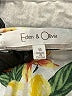 Eden & Olivia 100% Polyester Tropical Ivory 3/4 Sleeve Blouse Size M - photo 7