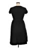 Ouges Solid Black Casual Dress Size XL - photo 2