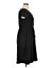 Ouges Solid Black Casual Dress Size XL - photo 4