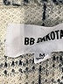 BB Dakota Plaid Ivory Coat Size M - photo 6