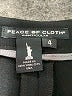 Peace of Cloth Solid Black Dress Pants Size 4 - photo 4