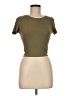 Active Basic Tan Short Sleeve T-Shirt Size M - photo 1