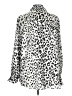 Hester & Orchard 100% Polyester Animal Print Silver Long Sleeve Blouse Size L - photo 2