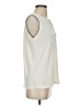 Banana Republic 100% Polyester Ivory Sleeveless Blouse Size XS - photo 4