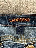 Lands' End 100% Cotton Blue Jeans Size 7 - photo 3