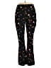 Pop Fit Print Black Casual Pants Size 2X - photo 1