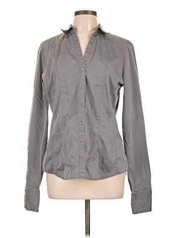7th Avenue Design Studio New York & Company Long Sleeve Button-Down Shirt (view 1)