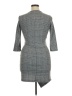 Popular Basics Houndstooth Gray Casual Dress Size XL - photo 2