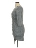 Popular Basics Houndstooth Gray Casual Dress Size XL - photo 5