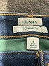L.L.Bean Chevron-herringbone Blue Jeans Size 4 - photo 7