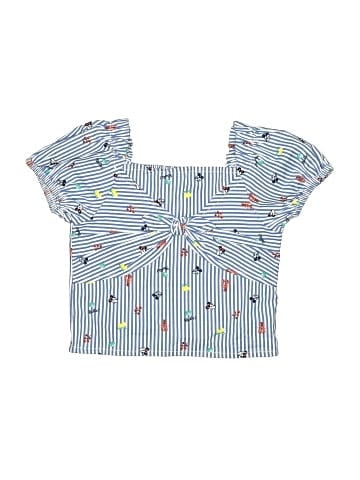 H.I.S. International Group Short Sleeve Blouse (view 1)