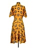 NISSA Print Yellow Casual Dress Size 2 - photo 2