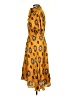 NISSA Print Yellow Casual Dress Size 2 - photo 5