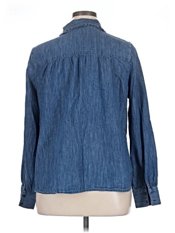 Caslon Long Sleeve Button-Down Shirt (view 2)