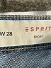 Esprit Blue Denim Shorts Size 28 waist - photo 3