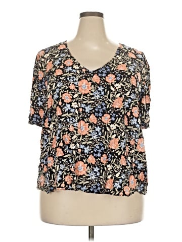 Angels Short Sleeve Blouse (view 1)