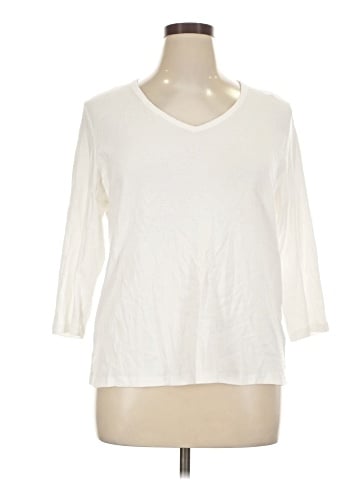 Style&Co 3/4 Sleeve T-Shirt (view 1)
