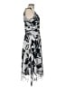 Patra 100% Polyester Print Gray Cocktail Dress Size 10 - photo 4