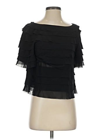 Club Monaco Short Sleeve Blouse (view 1)