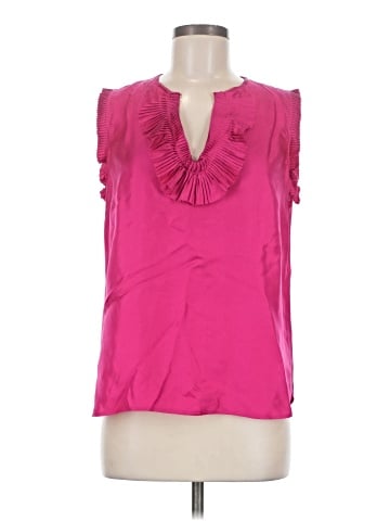 J.Crew Sleeveless Silk Top (view 1)