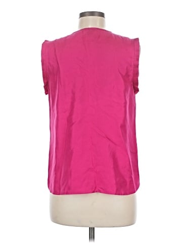 J.Crew Sleeveless Silk Top (view 2)