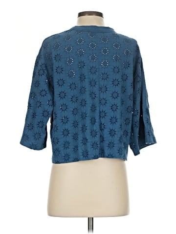 Madewell 3/4 Sleeve Blouse (view 2)