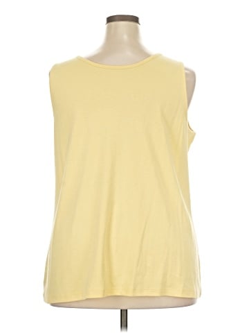 Lands' End Sleeveless T-Shirt (view 2)