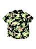 Old Navy Floral Green Short Sleeve Button-Down Shirt Size 4T - photo 2
