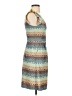 Tabitha 100% Polyester Print Teal Casual Dress Size 0 - photo 4