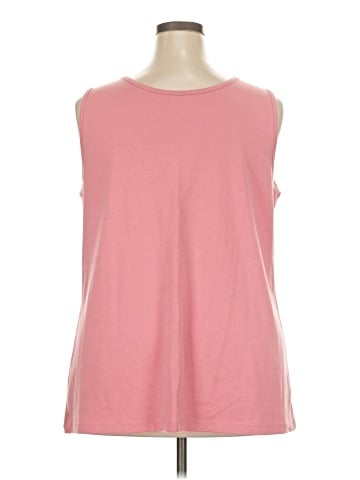 Lands' End Sleeveless T-Shirt (view 2)