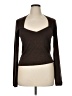 Paige Brown Long Sleeve Top Size XL - photo 1