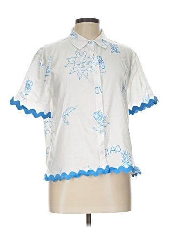Jane and Delancey Short Sleeve Blouse (view 1)