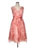 Eliza J 100% Polyester Pink Cocktail Dress Size 14 - photo 1