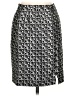 Bigio Collection Graphic Silver Formal Skirt Size 4 - photo 2