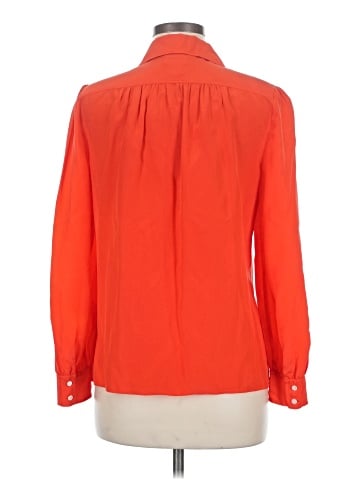 J.Crew Long Sleeve Silk Top (view 2)