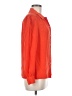 J.Crew 100% Silk Orange Long Sleeve Silk Top Size 6 (petite) - photo 4