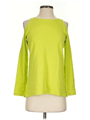 Joan Vass Long Sleeve Top (view 1)