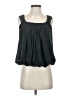 Leon Max 100% Silk Green Sleeveless Silk Top Size S - photo 1