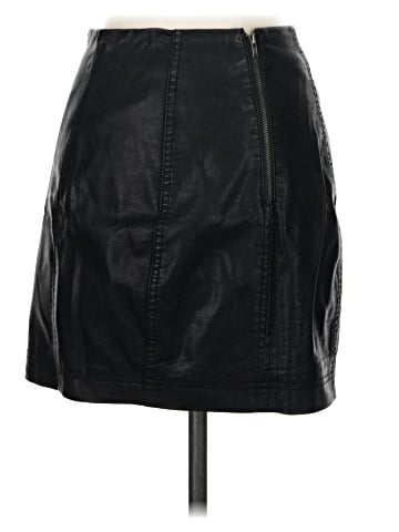 Free People Faux Leather Skirt (view 2)