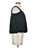 Leon Max 100% Silk Green Sleeveless Silk Top Size S - photo 4