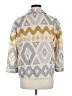 Lafayette 148 New York 100% Linen Chevron-herringbone Gray Jacket Size M - photo 2