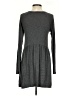 BCBGeneration Solid Gray Casual Dress Size S - photo 2