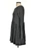 BCBGeneration Solid Gray Casual Dress Size S - photo 5