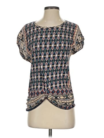 Lucky Brand Short Sleeve Blouse (view 1)